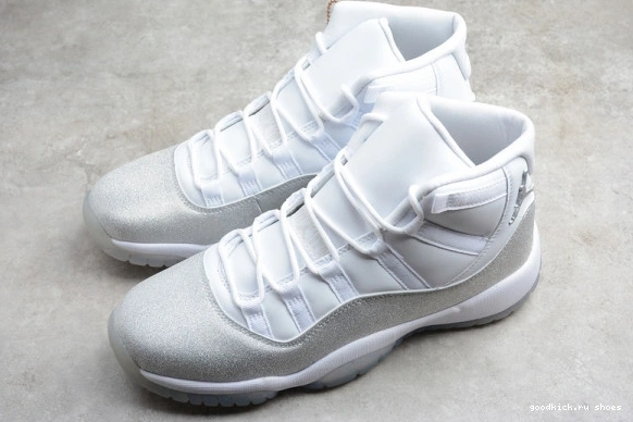 Metallic Jordan Air Grey 11 SilverVast WMNS AR0715-100 White AR0715-100 0226
